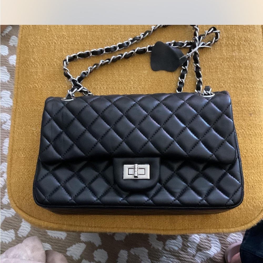 Leather Flap Bag
